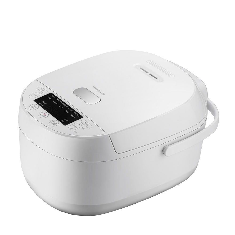 Nồi Cơm Điện LocknLock Electric Rice Cooker 220-240V, 50/60Hz, 590W, 1.0L - Màu Trắng - EJR311WHT, , large image number 0